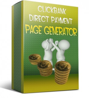 Clickbank Direct Payment Page Generator Resale Rights Software With Video