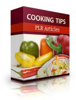 Cooking Tips Plr Articles PLR Article