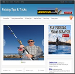 Fishing Guide Blog Personal Use Template With Video