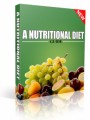 A Nutritional Diet Guide PLR Software 