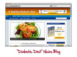Diabetic Diet WordPress Blog Personal Use Template