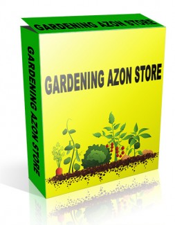 Gardening Azon Store PLR Template
