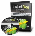 Instant Blog Profits PLR Ebook With Video