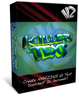 Killer Text V2 Personal Use Graphic