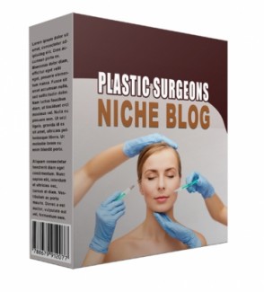 New Plastic Surgeons Flipping Niche Blog Personal Use Template