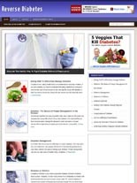 Reverse Diabetes Blog Personal Use Template With Video