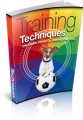 Training Techniques Give Away Rights Ebook