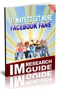 17 Ways To Get More Facebook Fans Personal Use Ebook
