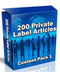 200 Plr Articles: Content Pack 1 PLR Article