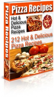 212 Pizza Recipes PLR Ebook