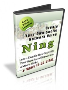 Create Your Own Social Network Using Ning Personal Use Video