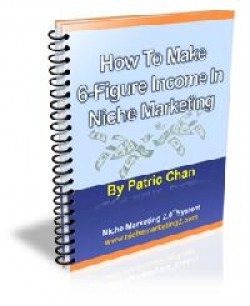 How To Make 6-Figure Income In Niche Marketing Give Away Rights Ebook