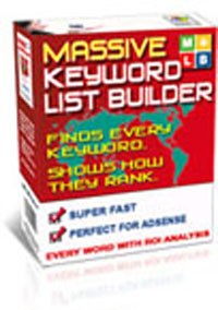 Massive Keyword List Builder MRR Software