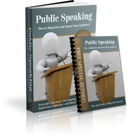 Public Speaking PLR Ebook