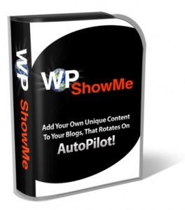 WP Show Me Plugin Plr Script