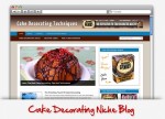 Cake Decorating Niche Wordpress Theme Personal Use Template