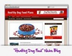 Healthy Dog Food Blog Personal Use Template With Video