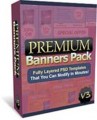 Premium Banners Pack V3 Personal Use Graphic 
