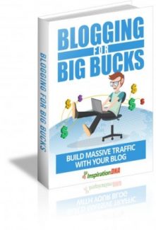 Blogging For Big Bucks MRR Ebook