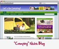 Camping Blog Personal Use Template With Video