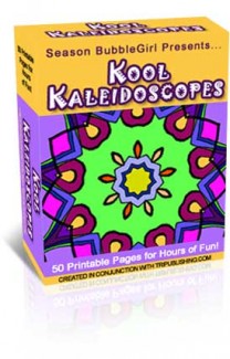 Kool Kaleidescopes Coloring Book MRR Ebook