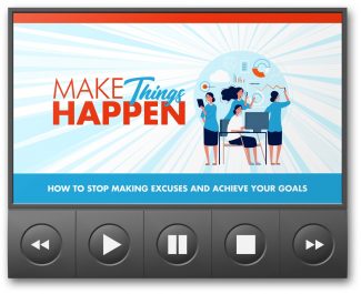Make Things Happen – Video Upgrade MRR Video With Audio