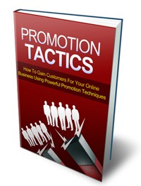 Promotion Tactics Give Away Rights Ebook