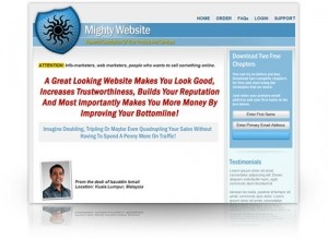 Mighty Minisite Mrr Template With Video
