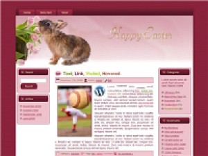 Bunny – Easter Parade WP Theme Mrr Template