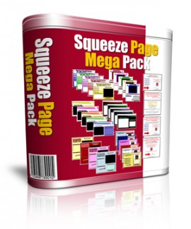 Squeeze Page Mega Pack MRR Template With Video