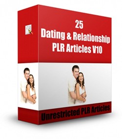 Dating  Relationship Plr Articles V10 PLR Article