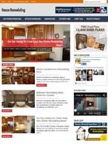 House Remodeling Niche Blog Personal Use Template