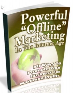 Powerful Offline Marketing In The Internet Age MRR Ebook