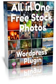Wp Free Stock Photo Plugin PLR Software